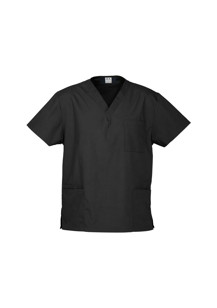 Black Unisex Classic Scrubs Top and Medical Scrubs Online in Perth