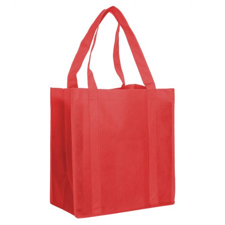 Bulk Custom Printed Non Woven Red Shopping Bag Online In Perth Australia