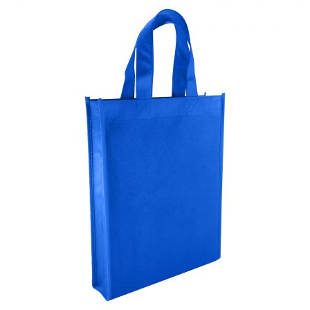 Bulk Promotional Non Woven Sea Blue Color Trade Show Bag Online In Perth Australia