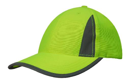 Luminescent Safety Cap with Reflective Inserts Trim in Perth