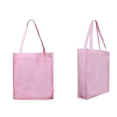 Buy Pink Non Woven Large Tote Bag with Gusset Online in Perth