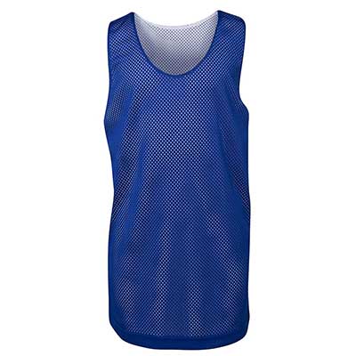 Buy Promotional Blue Kids and Adults Basketball Singlets in Australia