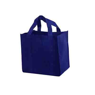Custom Blue Non Woven Shopping Bag in Perth