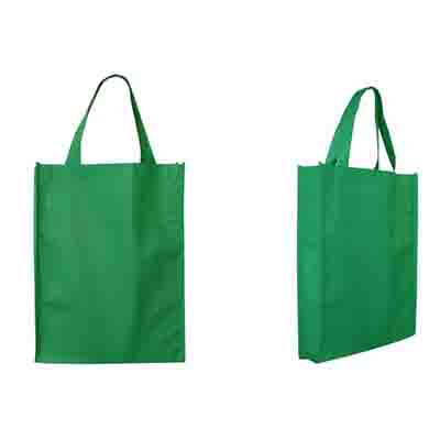 Custom Green Non-Woven Trade Show Tote Bags Online in Perth