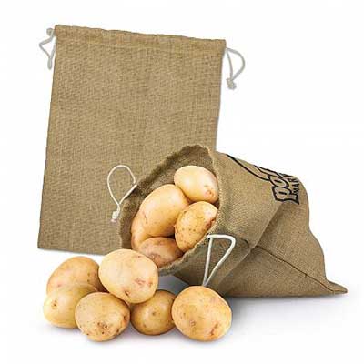 Custom Large Jute Produce Bags in Perth
