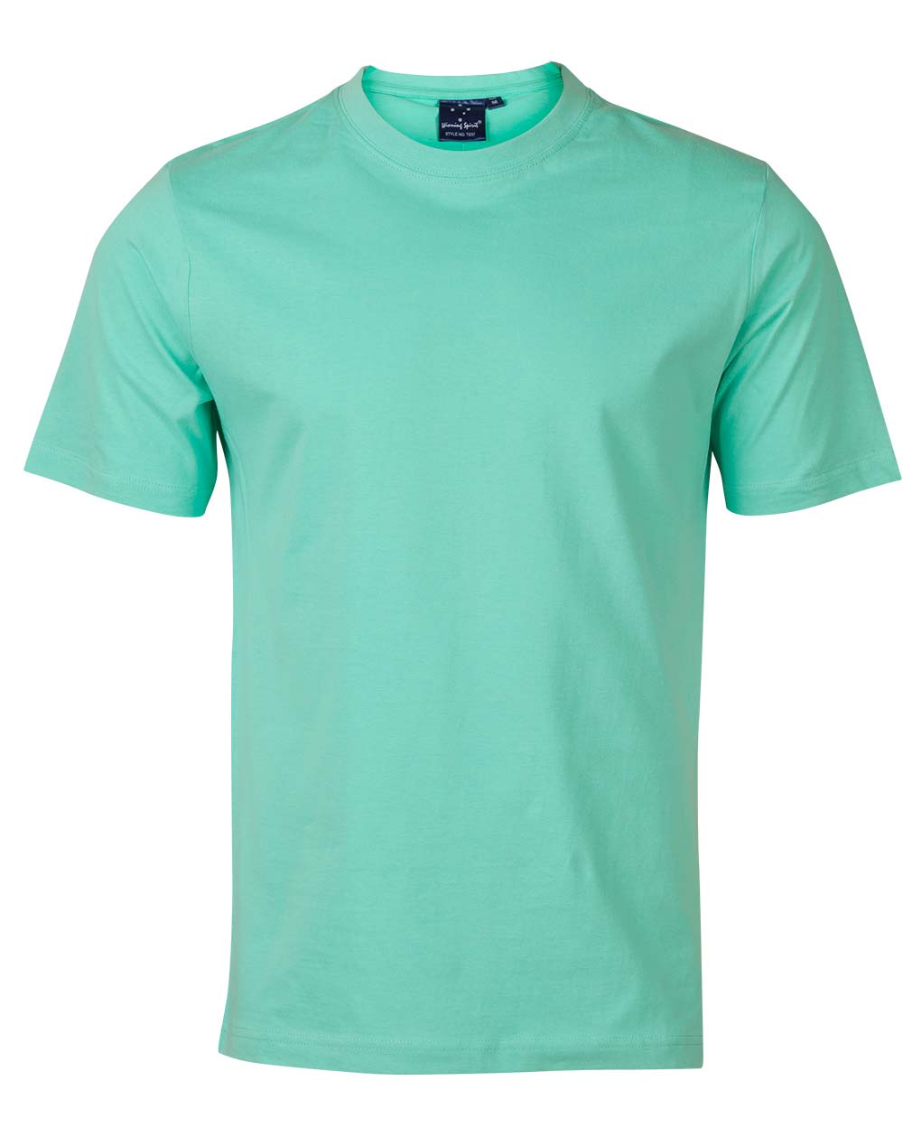 Custom (Fluoro Orange) Semi-Fitted T-Shirts Men's Online in Perh Australia