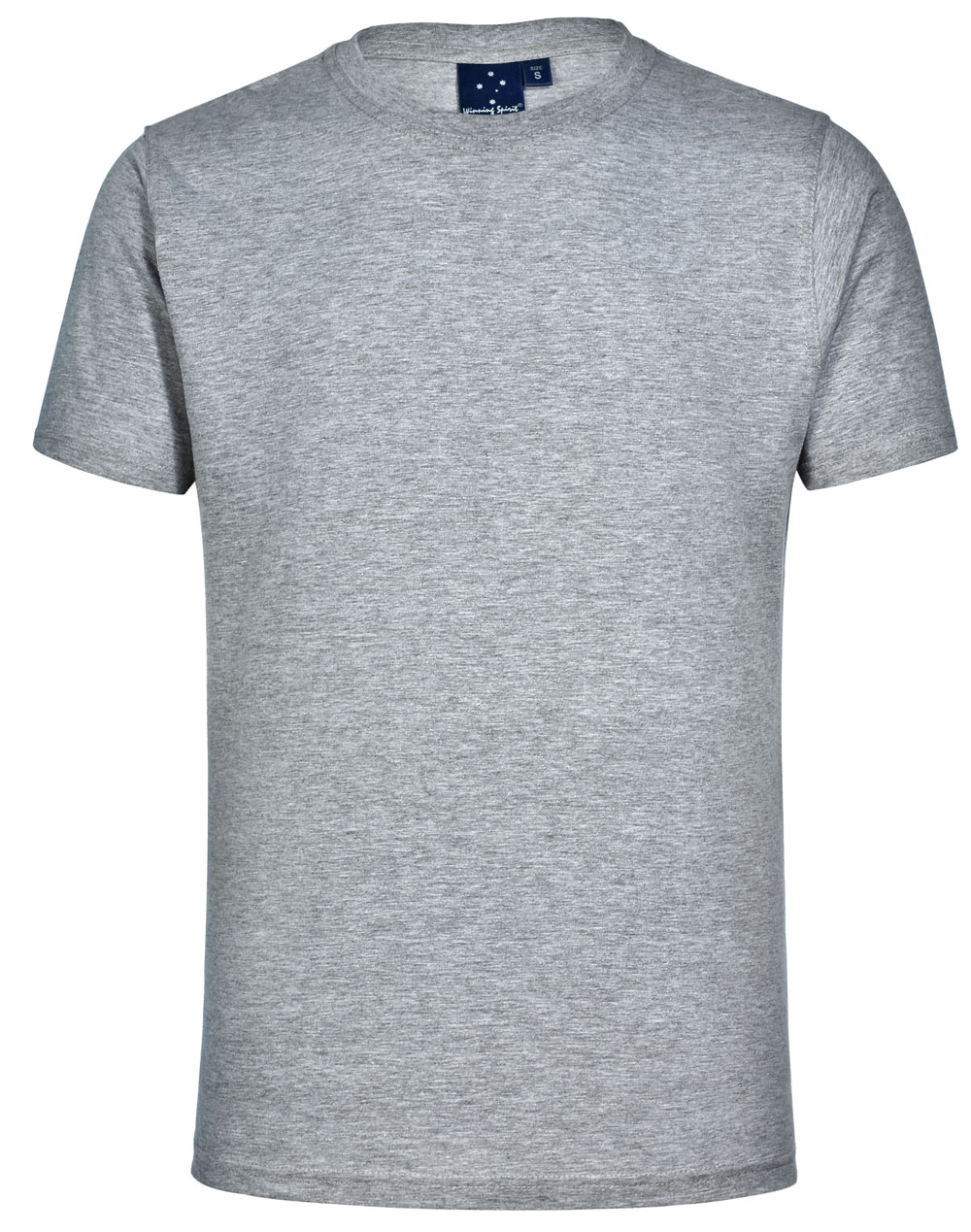 Custom Made (Grey) Budget Unisex Crew Neck T-Shirts Mens Online Perth Australia