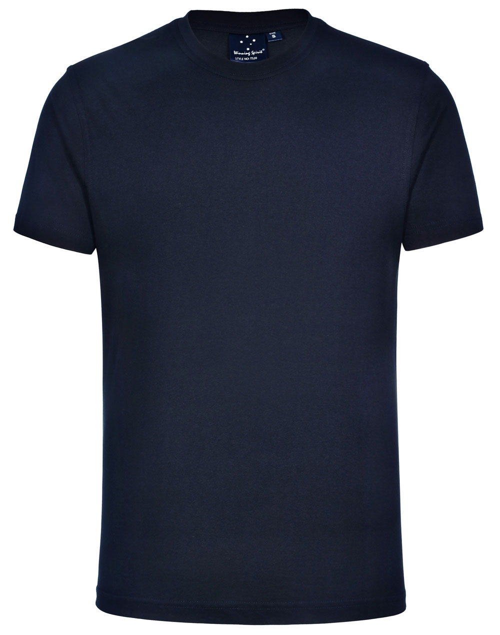 Custom Made (Navy) Budget Unisex Crew Neck T-Shirts Mens Online Perth Australia