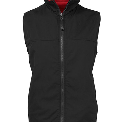 Custom Made Reversible Vest Fleecys in Perth