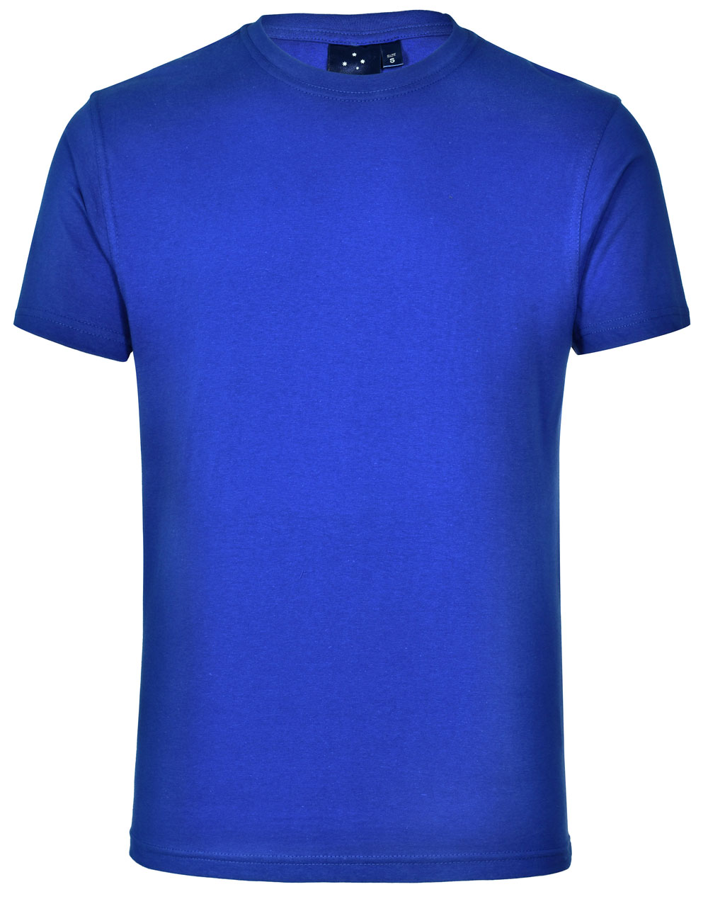 Custom Made (Royal) Budget Unisex Crew Neck T-Shirts Mens Online Perth Australia