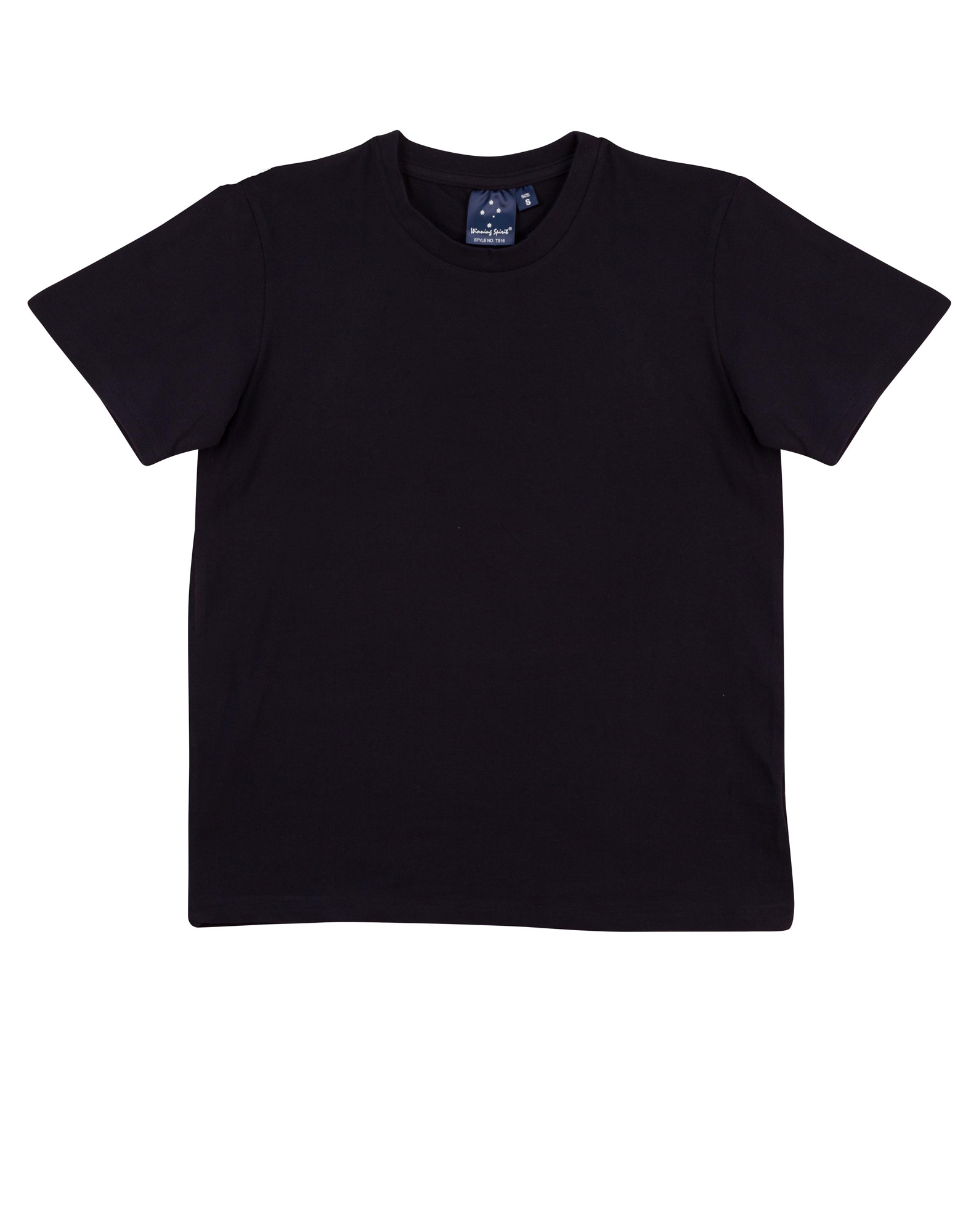 Custom (Navy) Mens Super Fitted Cotton Tee Shirts Online in Australia
