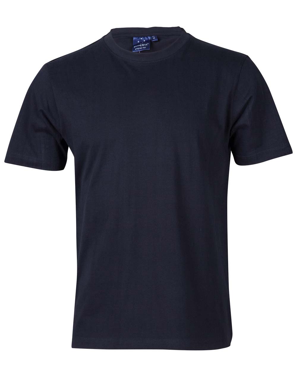 Custom (Cyan) Semi-Fitted T-Shirts Men's Online in Perh Australia