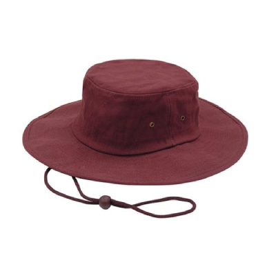 Custom Online Heavy Cotton Maroon Hat Australia