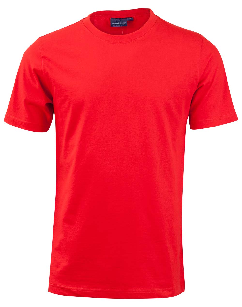 Custom (Charcoal) Semi-Fitted T-Shirts Men's Online in Perh Australia