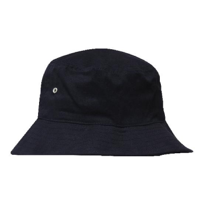 Custom Sports Twill Bucket Hat Black Online Australia