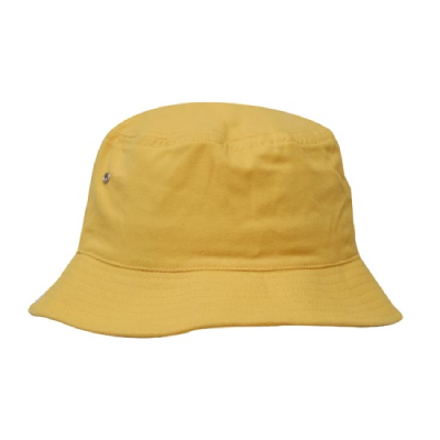 Custom Sports Twill Bucket Hat Yellow Online Australia