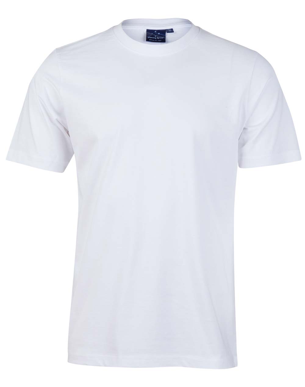Custom (Black) Semi-Fitted T-Shirts Men's Online in Perth Australia
