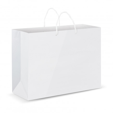 Extra Large Laminated White Paper Carry Bags Australia