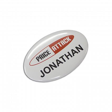Order Button Badge Oval online in Perth Australia