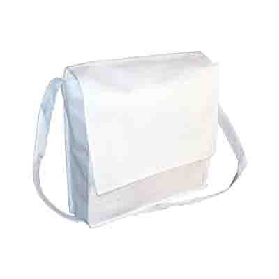 Order White Non Woven Flap Satchel Online in Perth
