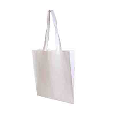 Order White Non Woven Tote Bag V Gusset Online in Perth