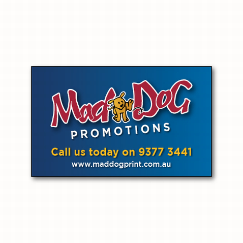 Custom Business Cards Size Fridge Magnets in Perth