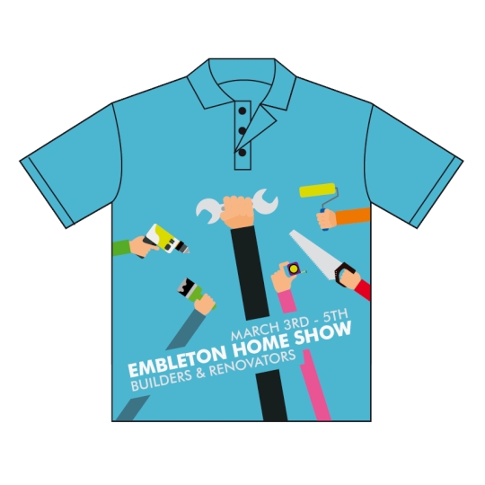 Personalised Expos & Trade Show Sublimated Polos in Perth
