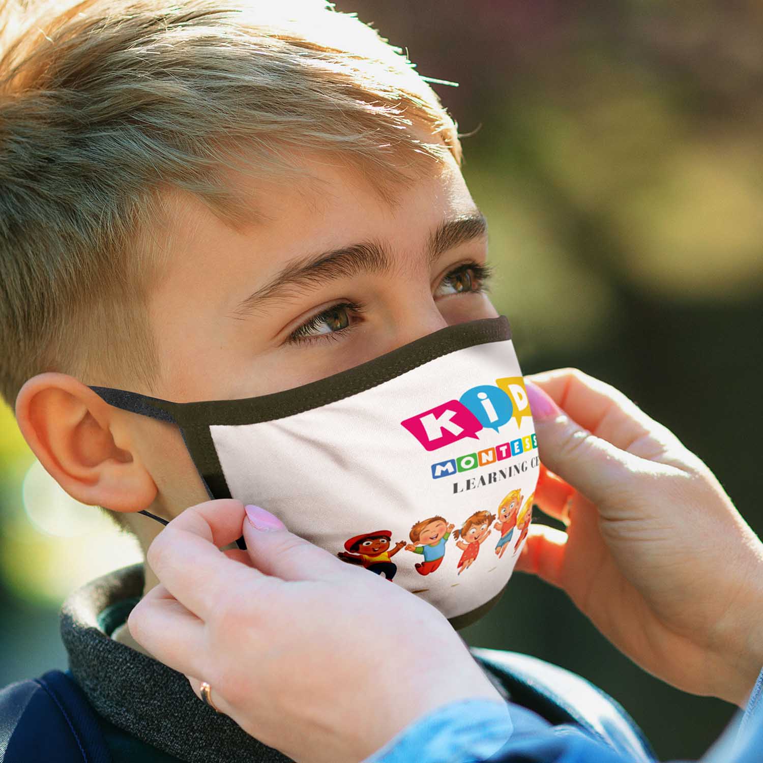 Promotional Full Colour Indent 3-Ply Reusable Face Mask Online In Perth