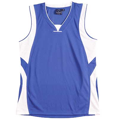Personalised SD CoolDry Basketball Singlet in Australia
