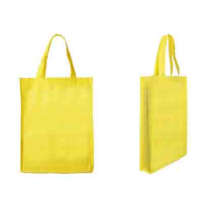 Personalised Yellow Non-Woven Trade Show Tote Bags in Perth, Australia