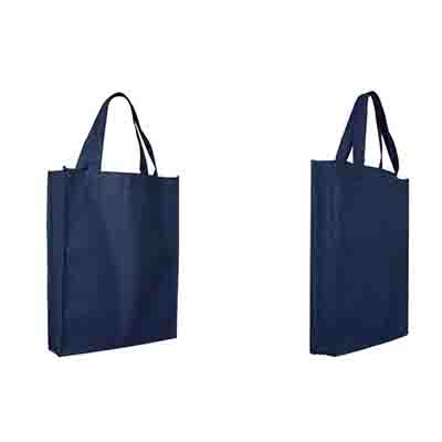 Printed Blue Non-Woven Trade Show Tote Bags Online in Perth