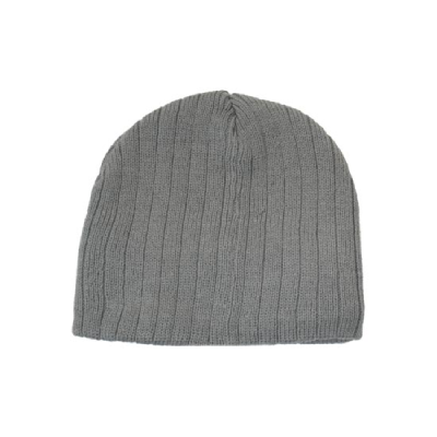promotional cable knit charcoal beanies online perth australia
