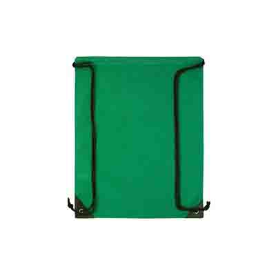 Promotional Green Non Woven Backsack in Perth