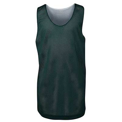 Promotional Printed Green Adults Basketball Singlets in Australia