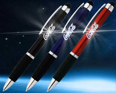 Promotional Shining Illuminated Stylus Pens online Perth