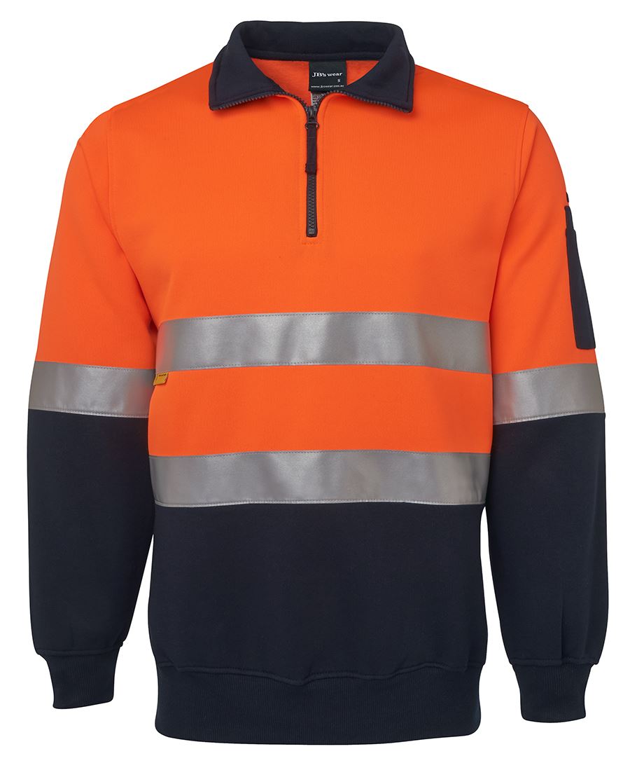 Buy Custom Apparels Hi Vis Tradewear Zip Fleecy Sweat Online In Perth Australia