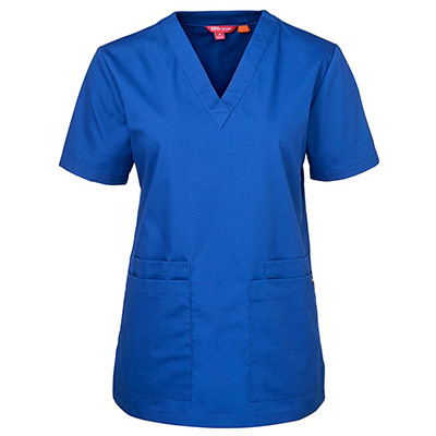 Custom Dark Blue Unisex Scrubs Top Online Perth Australia