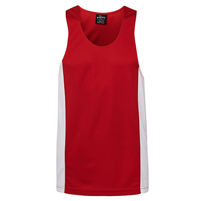 Buy Custom Apparels Tees And Singlets Adults Podium Contrast Singlet Online In Perth
