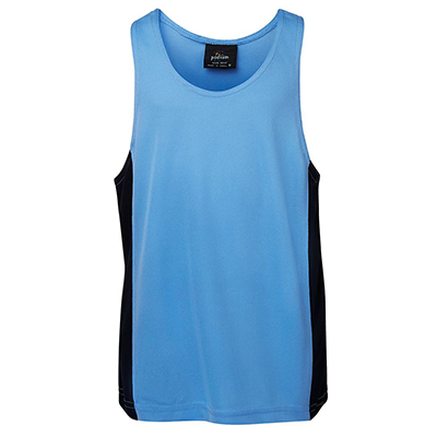 Buy Custom Kida Podium Contrast Singlet Online In Perth