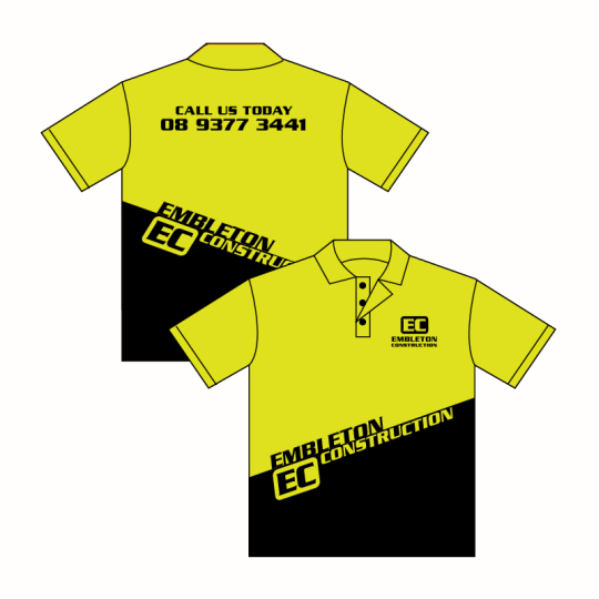 Personalised Hi Vis Custom Work Shirts In Perth Australia