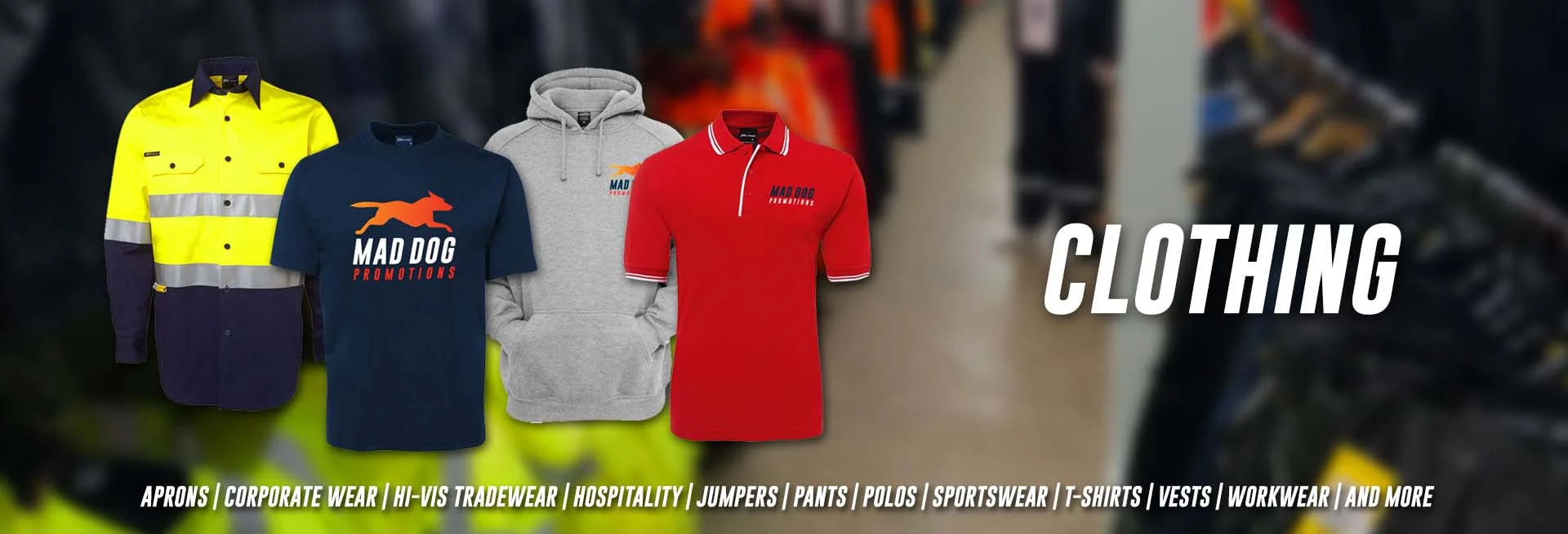 Custom Sportswear Uniforms Online in Perth - Mad Dog Promotions
