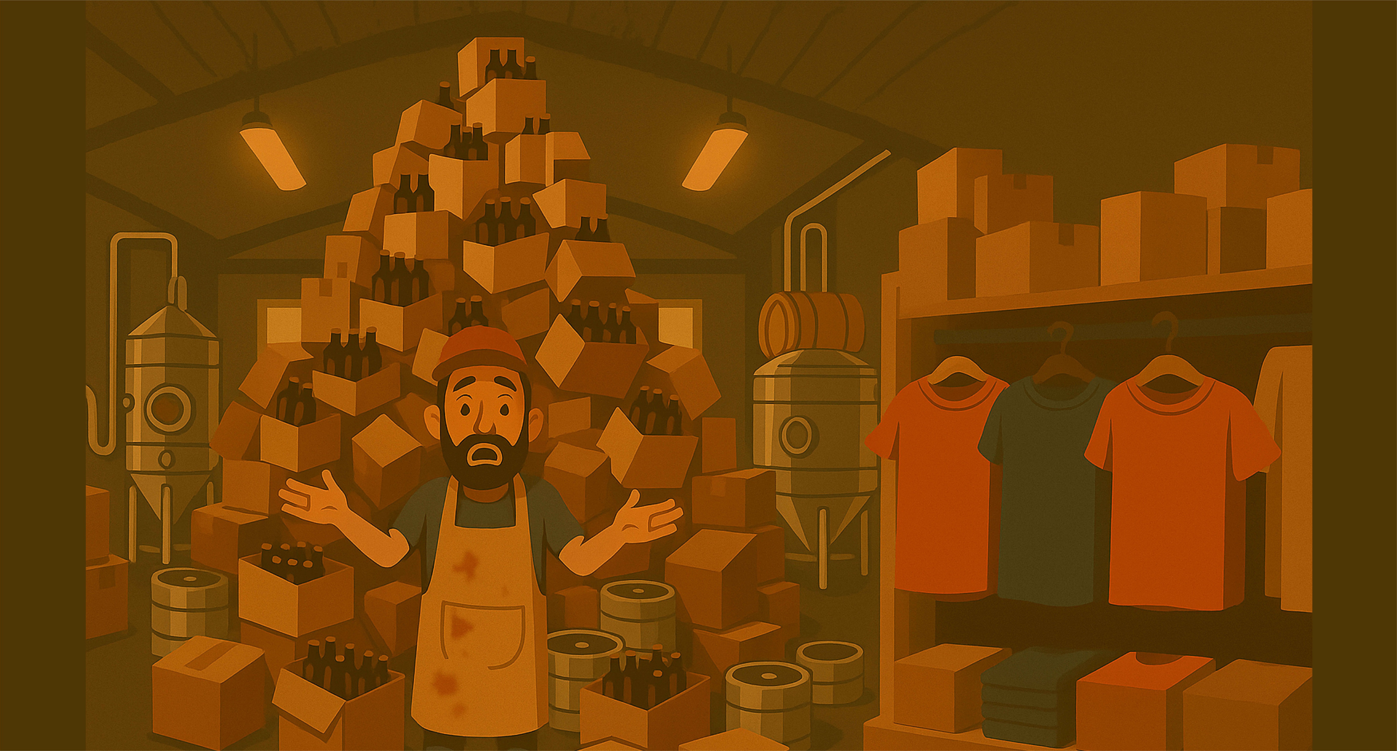 brewery merch product selection brewery merch products