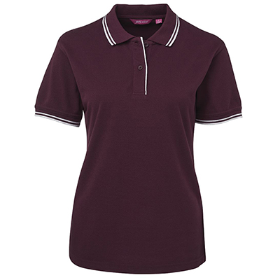 Promotional Corparate Custom Printed Apparels Polos Ladies LADIES CONTRAST POLO - 2LCP Perth Australia
