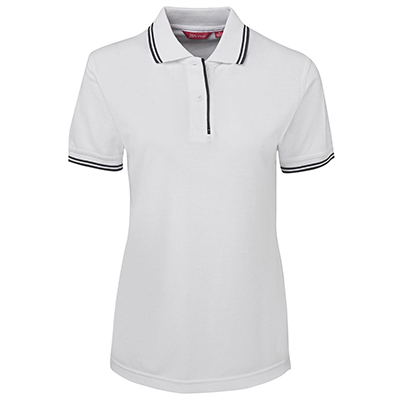 Promotional Corparate Custom Printed Apparels Polos Ladies LADIES CONTRAST POLO - 2LCP Perth Australia
