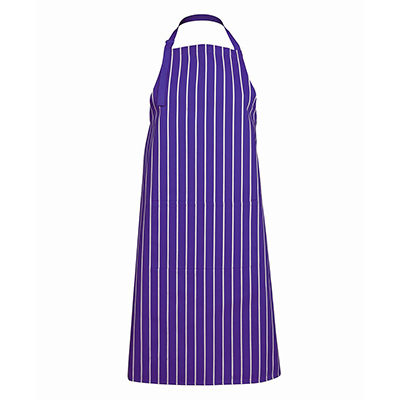 Personalised Purple Bib Striped Aprons in Australia