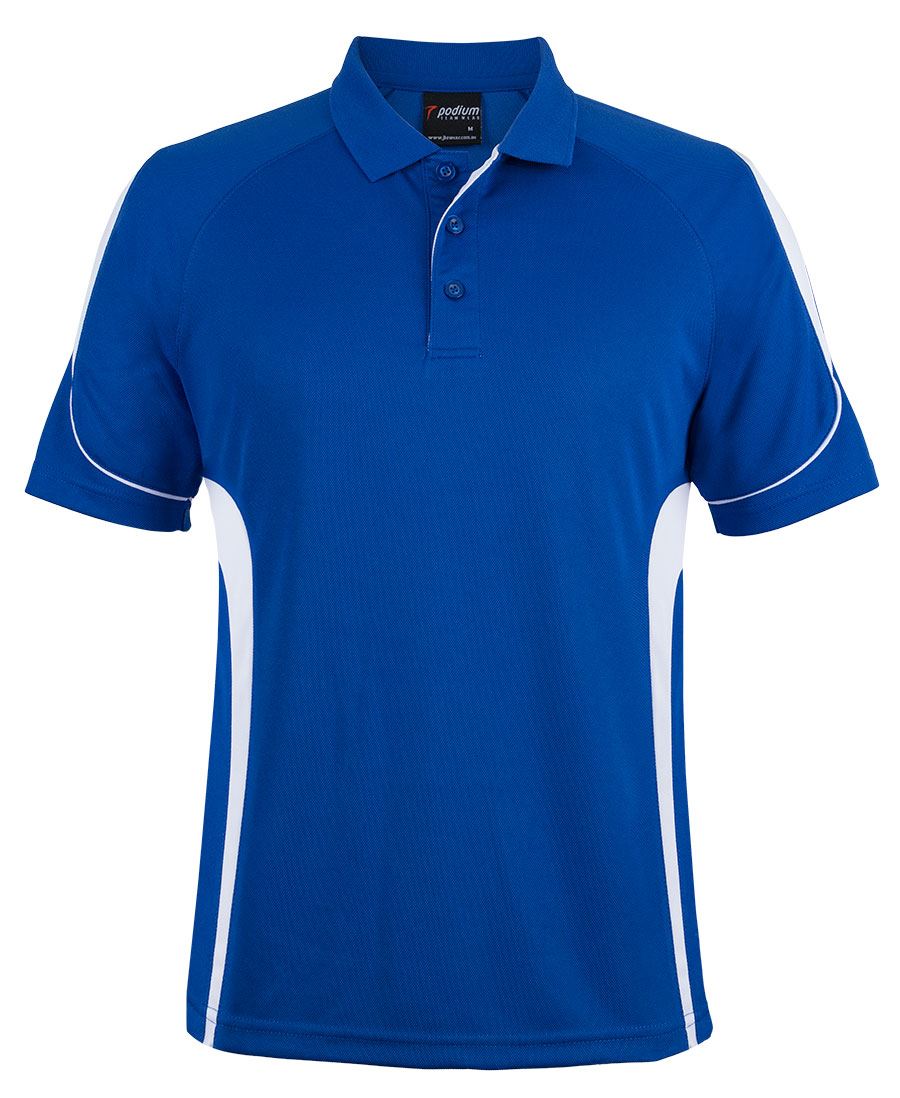 Custom Printed Podium Kids And Adults Bell Polo 7Bel Aqua White Online In Australia
