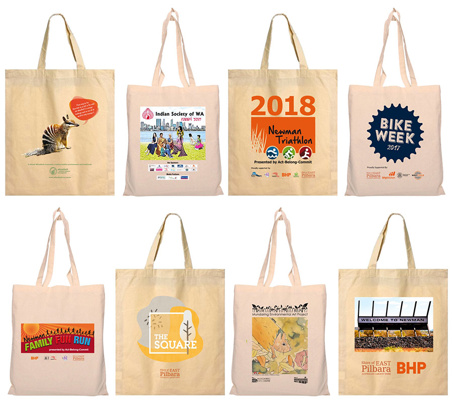 FULL COLOUR PRINTED CALICO BAGS AND GET NOTICED Mad Dog Promotions