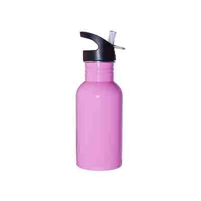 Promotional Pink Stainless Steel Water Bottle 502ml in Perth