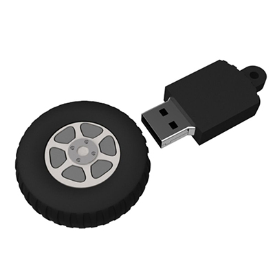 Custom Tyre PVC Flash Drive Online Perth