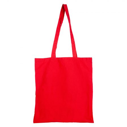Bulk Custom Made Coloured Calico Bag No Gusset Red Online In Perth Australia
